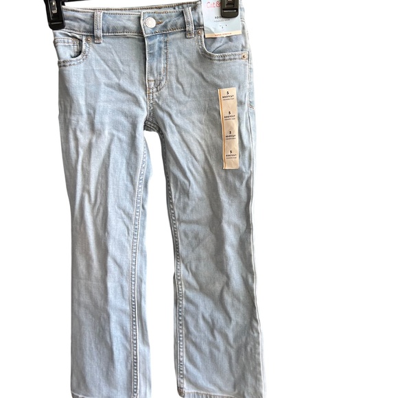 Cat & Jack Other - Cat and jack bootcut jeans blue size 5 adjustable waist super stretch